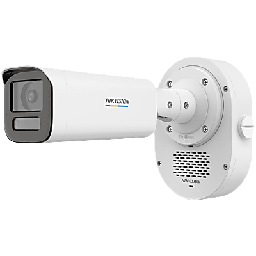 [DS-2CE1ADF0T-LXTS] Cámara Bala TurboHD / 2 Megapixel / ColorVu 24/7 / Audio Bidireccional con Sirena / Luz Dual 60 m (196.9 ft) / IP67 / 90° de Visión | DS-2CE1ADF0T-LXTS