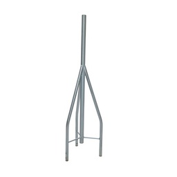 [SCZ-35G] Tramo de remate / copete, tubo industrial 1 1/4" con tubo central 1 7/8" galvanizado por inmersión en caliente | SCZ-35G