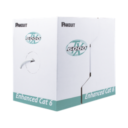 [PUR6004IG-FE] Bobina de Cable UTP 305 Metros (1000 Pies) de Cobre, TX6000? PanNet, Reelex, Gris, Categoría 6 Mejorado (23 AWG), PVC (CMR, Riser), de 4 Pares | PUR6004IG-FE