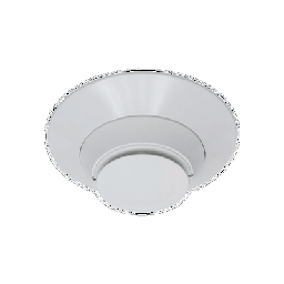 [SS-PHOTO] Detector de Humo Fotoeléctrico Direccionable / 15-32 VCC / Cámara Óptica de Alta Sensibilidad / Compatible Fire-Lite, Silent Knight y Farenhyt / Base Incluida / Blanco | SS-PHOTO