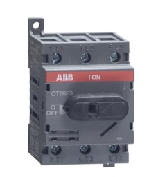 SSMELE SECCIONADOR 3P 80A ABB Mod: OT80F3 MONTAJE EN RIEL
