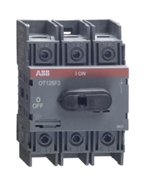 SSMELE SECCIONADOR 3P 125A ABB Mod:OT125F3 MONTAJE EN RIEL