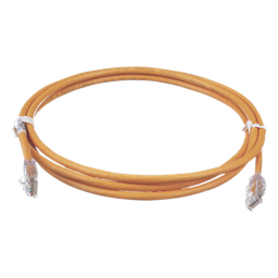 [UTPSP3ORY] Cable de Parcheo TX6, UTP Cat6, 24 AWG, CM, Color Naranja, 0.91 Metros (3 Pies) | UTPSP3ORY