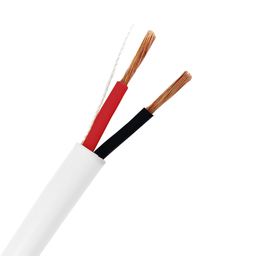 [EP-1202/500] Bobina de 152 Metros (500 Pies) / 12AWG 2 Conductores / Cable Profesional de ALTA FIDELIDAD 100% Cobre / Libre de Oxígeno / Interior / Color Blanco / Para Aplicaciones de Audio, Control de Acceso y Automatización | EP-1202/500