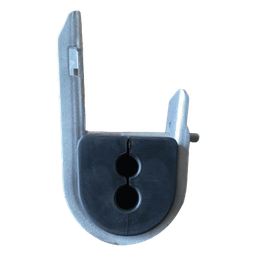 [LPSCDJH1015] Herraje de Suspensión Tipo J para Fibra ADSS / 10-15 mm / Doble Orificio / Carga 500 kg / Resistente UV | LPSCDJH1015