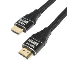 [EP-RH-4K-1M] Cable HDMI de 1 Metro (3.28 Pies) | Alta Definición | Longitud | Versión 2.0 | Alta Velocidad 18Gbps | 4K@60Hz | Conectores Chapados en Oro | Tipo Redondo | EP-RH-4K-1M