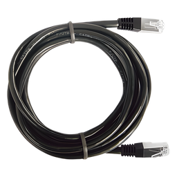 [LP-FT4-300-BK] Cable de parcheo FTP Cat5e - 3.0 m - negro | LP-FT4-300-BK