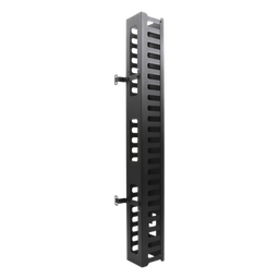 [LPCV-24-URL] Organizador de Cable Vertical de 24 Unidades Rack, Compatible con Rack EIRL5524 | LPCV-24-URL
