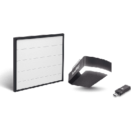 [KIT-DOOR-188] Kit Puerta de Garage 18x8 Pies (5.49 x 2.44 m) / Motor DC 1/2 HP / Insulada / Activación WiFi / Hasta 50 Controles / Lámina Calibre 26 | KIT-DOOR-188