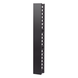 [LPCV-21URM] Organizador de cable Vertical de 21 Unidades Rack, Compatible con Racks de 2 Postes EIRL-5545, se requiere LPCV24URL | LPCV-21URM