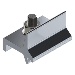 [N00009] Pieza Para Conectar Rieles N Rail Basel en Transversal /Top Clip / Abrazadera para Fijación de N Rail 4.72 / | N00009