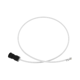[FC-ICCP1MWH] Cable de Conexión en Campo Jack a Plug RJ45, Categoría 6A, CMP (Plenum), 1 Metro (3.28 Pies), Color Blanco | FC-ICCP1MWH