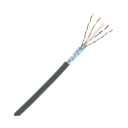 [PUO6X04BL-CEG] Bobina de Cable Planta Externa con Gel, de 4 Pares, Cat6A, UTP, Color Negro, 305 Metros (1000 Pies) | PUO6X04BL-CEG