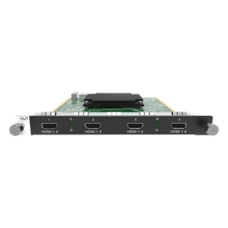 [H-4XHDMIOC] Tarjeta de Salida HDMI / 4 Puertos / HDMI 1.3 y 1.4 / 4K@60Hz / Single Link / Serie H | H-4XHDMIOC