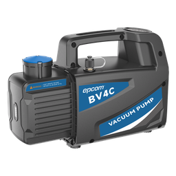 [BV-4C] Bomba de Vacío / Vacío Final 150 Micrones / Caudal 4 CFM (114 L/min) / Potencia 1/4 HP / Doble Voltaje 110V/230V / Puerto 1/4 SAE | BV-4C