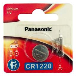 [CR1220PM] Batería de Litio tipo Moneda / 3V / 35mAh / CR1220 / No Recargable / -30°C a +60°C | CR1220PM