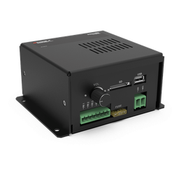 [PRMAMP] Amplificador de Voz Programable / 5 Mensajes Personalizables / Entrada XLR y Jack 6.3 mm / Salida Balanceada / Ganancia Ajustable / Indicadores LED | PRMAMP