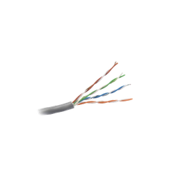 [6330-1109/1000] Bobina de Cable de 305 Metros (1000 Pies) UTP Cat5e / Color Gris / UL, CM, Probado a 350 Mhz / Para Aplicaciones de CCTV, Redes de Datos, IP Megapixel, Control RS485 | 6330-1109/1000