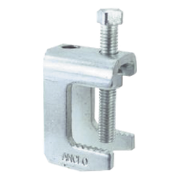 [ANC-MA114-12] Mordaza de Acero / Varilla Roscada 1/2" / Carga 300 kg / Fijación Estructural / Acabado Galvanizado Electrolítico | ANC-MA114-12