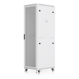 [UACC-RACK-42U-800-P] Gabinete Rack de Piso / 42U / 600 × 800 mm (23.6 x 31.5') / Carga 800 kg (1,763.7 lb) / Puerta Perforada / Ventiladores Integrados / Ruedas con Seguro | UACC-RACK-42U-800-P