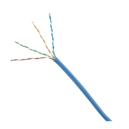 [PUP5C04BU-F] Bobina de Cable UTP 305 Metros (1000 Pies) de Cobre, TX5e, PanNet, Azul, Categoría 5e, 24 AWG, CMP (Plenum), de 4 Pares | PUP5C04BU-F