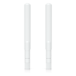 [UACC-UK-ULTRA-OMNI-ANTENNA-AO] Par de Antenas Omnidireccionales / Doble Banda / 2.4 GHz 3 dBi / 5 GHz 4 dBi / IPX6 / 6.1 x 0.6 x 0.6 pulgadas | UACC-UK-ULTRA-OMNI-ANTENNA-AO