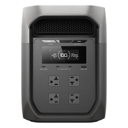 [EFDL3M] Estación de Energía Portátil / 2048 Wh / Salida CA 2400 W (Surge 4800 W) / Batería LiFePO4 / Carga Solar 500 W / UPS 10 ms | EFDL3M