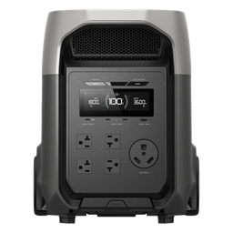 [EFDL3U] Estación de Energía Portátil / 3072 Wh / Salida 3600 W (Surge 7200 W) / Batería LiFePO4 / Carga 0-80% en 89 min / UPS 10 ms / ≤25 dB | EFDL3U