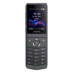 [W620W] Teléfono IP Wi-Fi Portátil / Pantalla Color 2.4" 240x320 / Wi-Fi 6 Dual-Banda / Bluetooth 5.0 / Batería 3000mAh 13h Talk / Video H.264 4CIF / Resistencia Caídas 1.8 m (5.9 ft) / Conferencia 6 Vías / USB Type-C | W620W