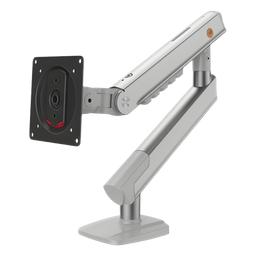 [A5-XSNB] Brazo Ergonómico para Monitor / Soporte 17" a 32" / VESA 75x75 y 100x100 mm / Carga 2-7 kg (4.4-15.4 lbs) / Ajuste de Tensión / Rotación ±90° / Altura 419 mm (16.5") / Color Blanco | A5-XSNB