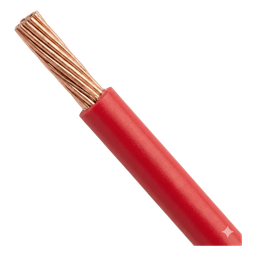 [SLY-312-RED/100] Cable THW-LS / Calibre 14 AWG / 19 Hilos / 90°C Seco / 75°C Húmedo / Bobina 100 m (328 ft) / Rojo | SLY-312-RED/100