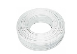 SSMELE Cable Vinanel BLANCO 8 Awg Por Metro N.- PARTE: CAVIN8B-MTO