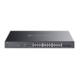 [SG3428XMPP] Switch L2+ Gestionado / 24 Puertos Gigabit + 4 Puertos 10G SFP+ / 16 PoE+ (30W) + 8 PoE++ (90W) / 128 Gbps / 500W PoE Budget / SDN Cloud | SG3428XMPP