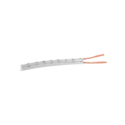 [PC02] Cable 2 x 18 AWG / Tipo POT / 100 Metros (328.08 Pies) / NOM-063-SCFI / Color Blanco / Aplicaciones en Electrodomésticos y Electrónicos | PC02