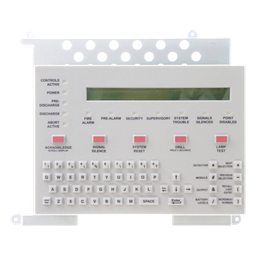 [KDM-R2] Teclado con Pantalla LCD / 80 Caracteres Retroiluminada / Teclado QWERTY Completo / 24 VCD / para Paneles de Detección de Incendio Serie ONYX | KDM-R2
