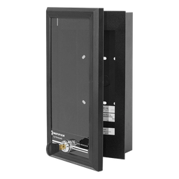 [ABF-1DB] Caja de Montaje Remoto / Semi-Empotrada / Puerta Vidrio Ahumado con Cerradura / Bus EIA-485 4 Hilos / 1,828.8 m (6,000 ft) | ABF-1DB