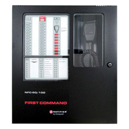 [NFC-50/100] Panel de Evacuación por Voz / 50 o 100 W / 25 V / 8 Circuitos de Altavoces / 14 Mensajes Programables / Batería 26 Ah | NFC-50/100