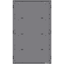[SBB-C5] Caja Trasera para Gabinete de Panel de Alarma Contra Incendio / Acero Calibre 16 / Tres Niveles / Tamaño C / 25.41 x 39.84 x 5.50 pulgadas (64.55 x 101.2 x 14 cm) | SBB-C5