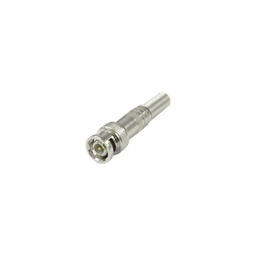 [TT-RG-96] Conector BNC macho de 75 Ohm, con base de resorte para montar a presión cable coaxial RG-59/ Níquel/ Oro/ Teflón. | TT-RG-96