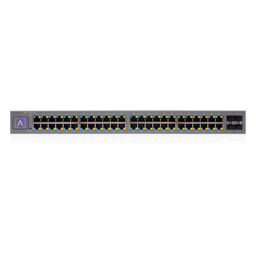 [S48-APOE] Switch Administrado 48 Puertos PoE+ / 740W PoE Budget / 16 Puertos 2.5 Gbps + 32 Puertos 1 Gbps / 4 Puertos SFP+ 10 Gbps / Bluetooth Setup / Cloud Management / VLAN Stacking / Rackmontable | S48-APOE