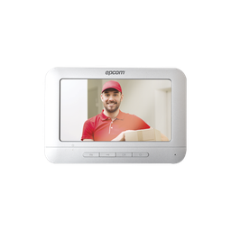 [ACA1M] Monitor para Videoportero Análogo / 7 Pulgadas / 800x400 / Audio Manos Libres / 4 Hilos / Aluminio | ACA1M