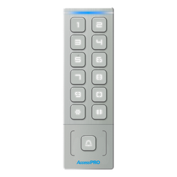 [PRO-KEYPAD-H1] Teclado Autónomo de Acceso / 1000 Tarjetas y PIN / IP65 / Lector EM 3 cm (1.18 in) / Salida Wiegand 26/34 / -40°C a 65°C | PRO-KEYPAD-H1