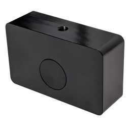 [XY-250B] Sensor de Presencia y Airbutton / Time-of-Flight IR / 250 cm (8.2 ft) / 10 Zonas / 27° FoV / IP67 / Aluminio Negro | XY-250B