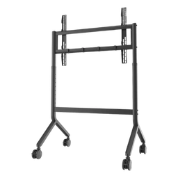 [P100NB] Soporte Móvil para Pantalla / 65" a 90" / Carga 90.9 kg (200 lbs) / VESA 200x200 a 800x500 / Altura Ajustable 1110-1560 mm (43.7"-61.4") / Ruedas 360° | P100NB