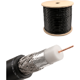 [LP195/100MTS] Rollo de 100 Metros de LP195 de 50 Ohms | Cable Coaxial Profesional | LP195/100MTS