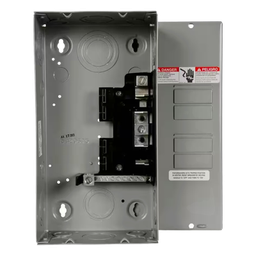 [E0408ML1125F] Centro de Carga Monofásico / 4 Espacios 8 Circuitos / 120/240 Vca / 125 A / Barras Aluminio / Empotrar / NEMA 1 | E0408ML1125F