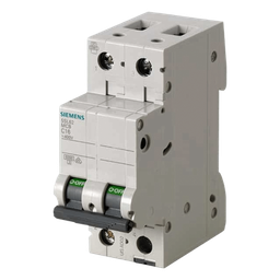 [5SL62327CC] Interruptor Termomagnético / 2 Polos / 32 A / 6 kA / 240 VCA / Montaje Riel DIN | 5SL62327CC