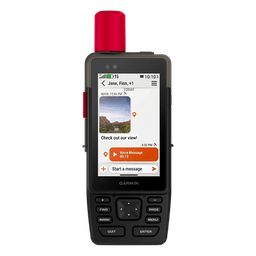 [10-02921-00] GPS Táctico Multifuncional / Pantalla TFT Transflectiva 3.5" / Multibanda GPS+Galileo+BeiDou+QZSS+IRNSS / Cámaras 5MP+8MP / IP67 MIL-STD-810 / Batería 48h inReach / 64GB | 10-02921-00
