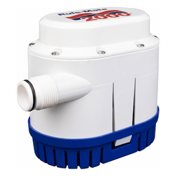 [RM2000A] Bomba de Achique / 7,570 l/h (2,000 GPH) / Sensor Electrónico Integrado / Auto Encendido/Apagado / Conexión 1" NPT / Protección de Batería | RM2000A