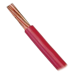 [SLY-287-RED/100] Cable Eléctrico THW-LS / Calibre 4 AWG / 19 Hilos de Cobre / Aislamiento 1.52 mm / 100 m (328.1 ft) / Color Rojo / 90 °C Seco / Aprobado CT | SLY-287-RED/100